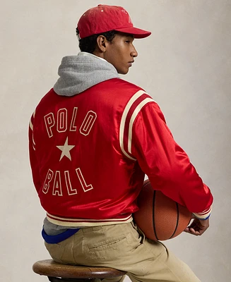 Polo Ralph Lauren Men's Ball Satin Rally Jacket