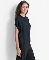 Dkny Women's Dolman-Sleeve Button-Front Linen Shirt