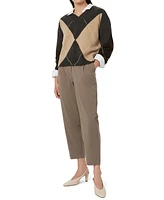 Frank And Oak Women's Amelia High-Rise Balloon Ankle Pants