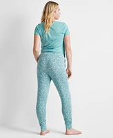 State of Day Printed Jogger Pajama Pants Xs-3X, Created for Macy's