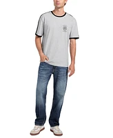 Guess Men's Tipped Logo Ringer T-Shirt