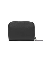 Karl Lagerfeld Paris Leather Zipper Wallet