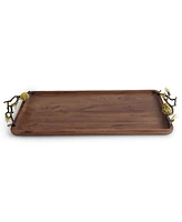 Michael Aram Pinecone Medium Wood Tray