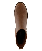 Mia Women's Jody Lug Sole Wide-Width Chelsea Booties