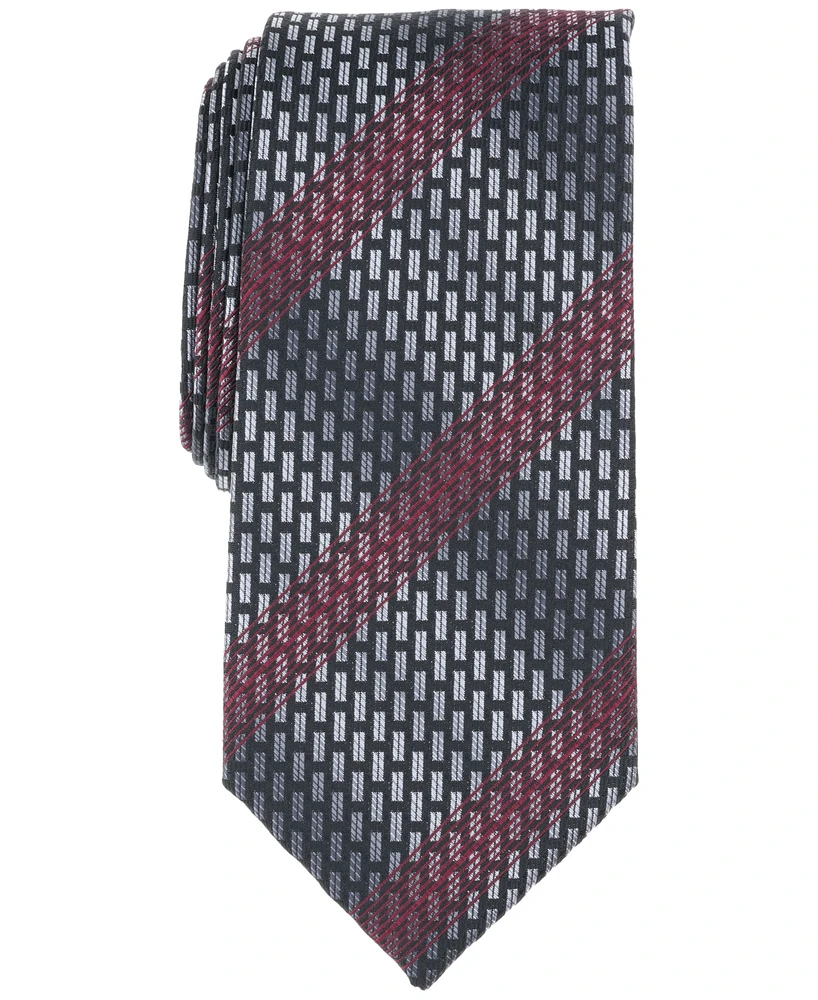 Perry Ellis Men's Bahr Stripe Link Tie