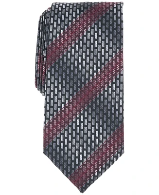 Perry Ellis Men's Bahr Stripe Link Tie