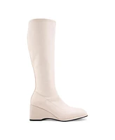 Aerosoles Women's Angela Tall Wedge Boots