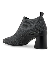 Aerosoles Women's Canvas Knit Fabric Booties