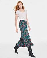 On 34th Women's Pleated Midi Skirt, Created for Macy's