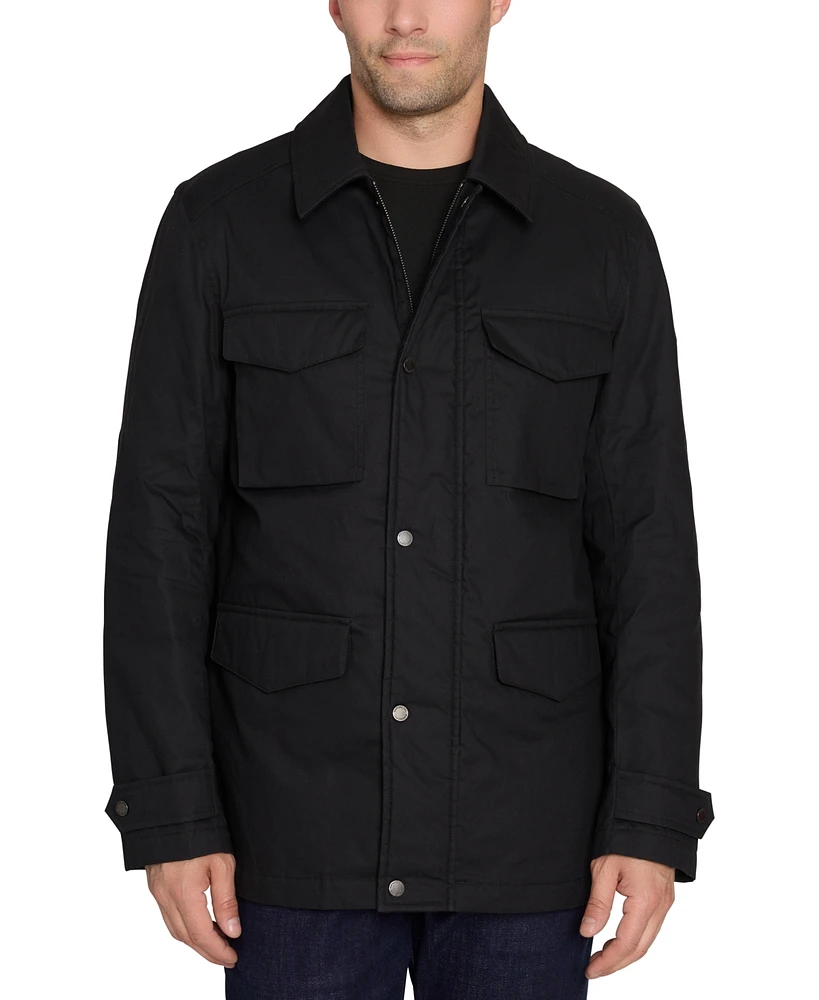 Sam Edelman Men's Waxed Cotton Jacket