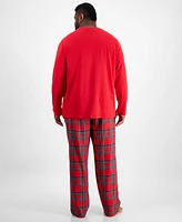 Family Pajamas Men's Big & Tall Brinkley Mix It Pajama Set, Created for Macy's