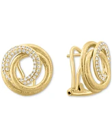 Effy Diamond Spiral Statement Earrings (3/8 ct. t.w.) in 14k Gold