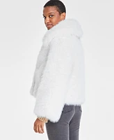 On 34th Women's Faux-Fur Collared Jacket, Created for Macy's