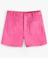 Epic Threads Little & Big Girls Twill Patch-Pocket Shorts, Exclusively at Macy's