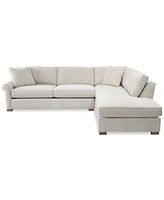 Marlyann 2-Pc. Fabric Roll Arm Sectional Sofa, Exclusively at Macy's