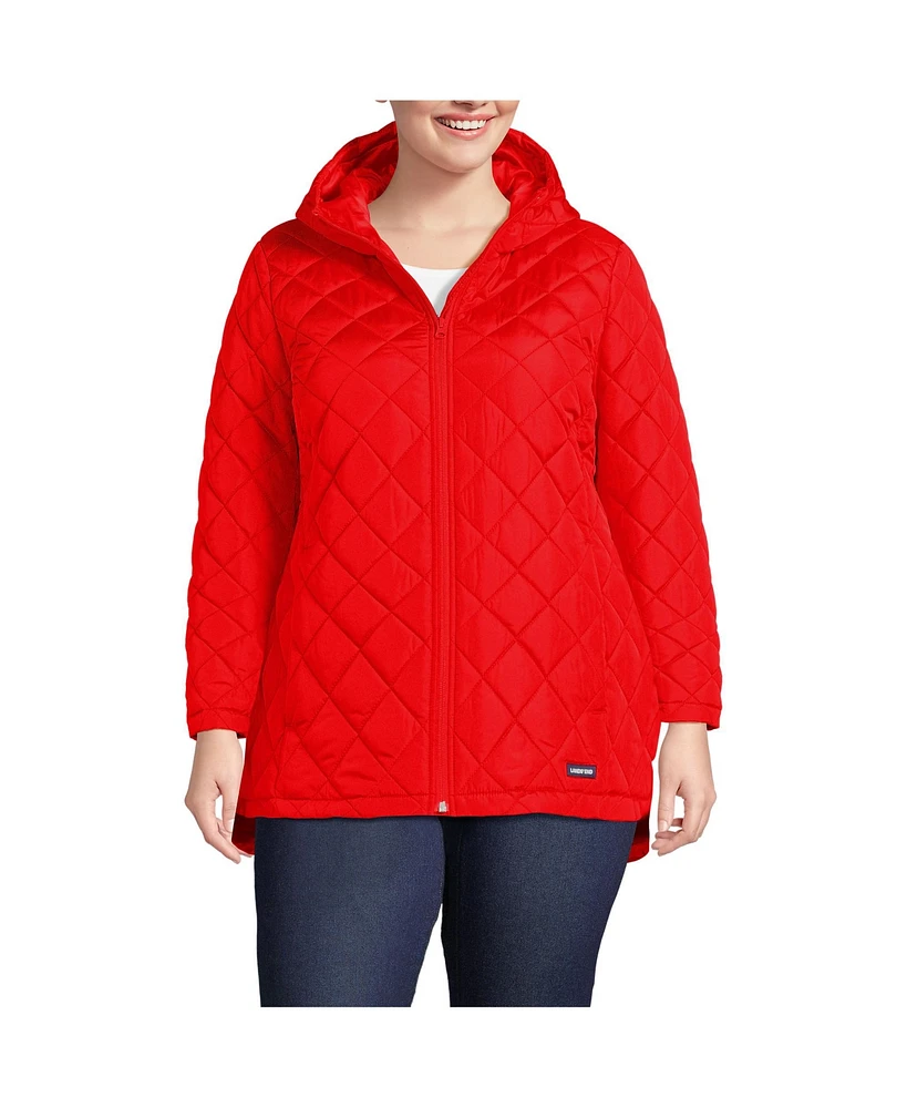 Lands' End Plus School Uniform FeatherFree Insulated Jacket