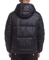 Space One Men's Nasa Inspired Reversible Puffer Jacket