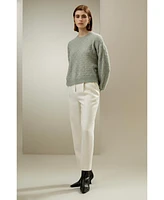 Silk-cashmere Blend Sweater for Women
