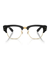 Ray-Ban Unisex Mega Clubmaster Optics Liteforce Eyeglasses, RB7316V