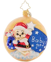 Christopher Radko Darling 1st Christmas Gem