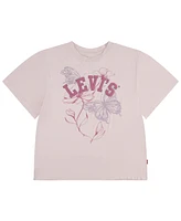 Levi's Big Girls Oversized Floral Tee