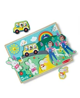 Melissa and Doug Ms. Rachel Sound Puzzle - Multi