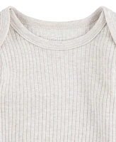 Huggies Baby Boys Organic Short Sleeve Bodysuits 3-Pack
