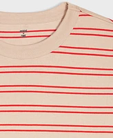 Mode of One Men's Long-Sleeve Relaxed Stripe T-Shirt, Created for Macy's