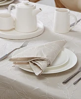 Laura Ashley Harvest Raised Woven Napkin Set of 6, 18" x 18"