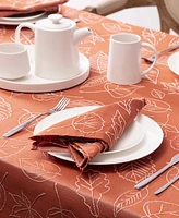 Laura Ashley Harvest Raised Woven Napkin Set of 6, 18" x