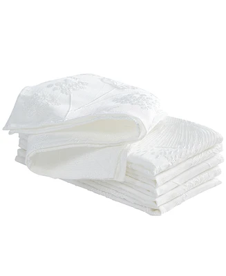 Laura Ashley Raised Woven Napkin Set of 6, 18" x 18"