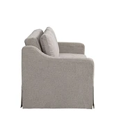 Serta 66.1"W Polyester Harley Convertible Loveseat