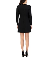 Eliza J Women's Bow-Trim Cocktail Dress