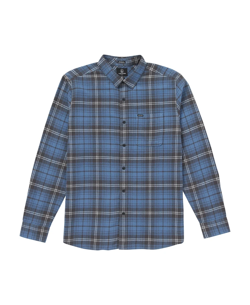 Volcom Men's Caden Plaid Long Sleeve Shirt