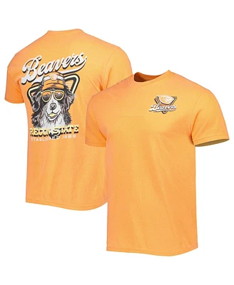 Image One Men's Orange Oregon State Beavers Man's Best Friend Comfort Colors T-Shirt