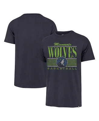 '47 Brand Men's Navy Minnesota Timberwolves Remix Franklin T-Shirt