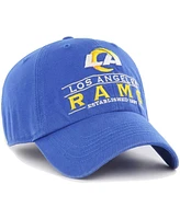 '47 Brand Men's Royal Los Angeles Rams Vernon Clean Up Adjustable Hat