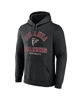 Fanatics Men's Black Atlanta Falcons Between the Pylons Pullover Hoodie