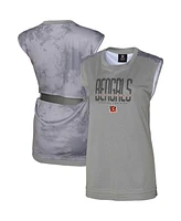 Outerstuff Women's Gray Cincinnati Bengals No Sweat Tank Top