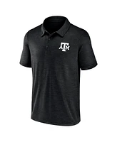 Fanatics Men's Heather Black Texas A M Aggies Primary Logo Polo