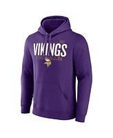 Fanatics Men's Purple Minnesota Vikings Pylon Outline Pullover Hoodie