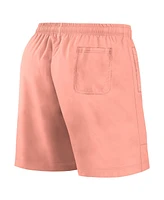 Fanatics Men's Coral Washington Nationals Elements Swim Shorts