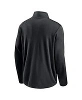 Nike Men's Black Lsu Tigers Primetime Pacer Performance Half-Zip Top