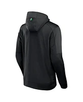 Fanatics Men's Black Oregon Ducks Defender Full-Zip Hoodie