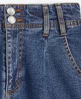 On 34th Women's Pleated Tapered-Leg Jeans, Created for Macy's