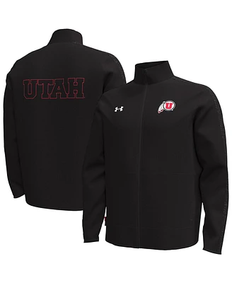 Under Armour Men's Black Utah Utes Command Full-Zip Jacket