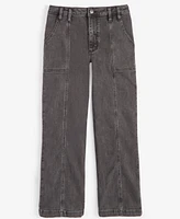 On 34th Women's Utility Slim Wide Ankle Jeans, Created for Macy's