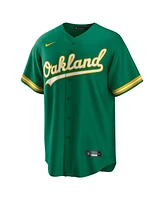 Nike Men's Jd Davis Oakland Athletics Home Replica Jersey