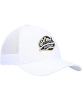 Ahead Men's White Colorado Buffaloes Brant Trucker Adjustable Hat