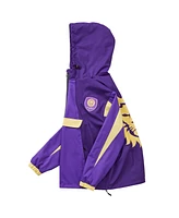 Live Breathe Futbol Men's and Women's Purple Orlando City Sc Tekker Half-Zip Anorak Jacket